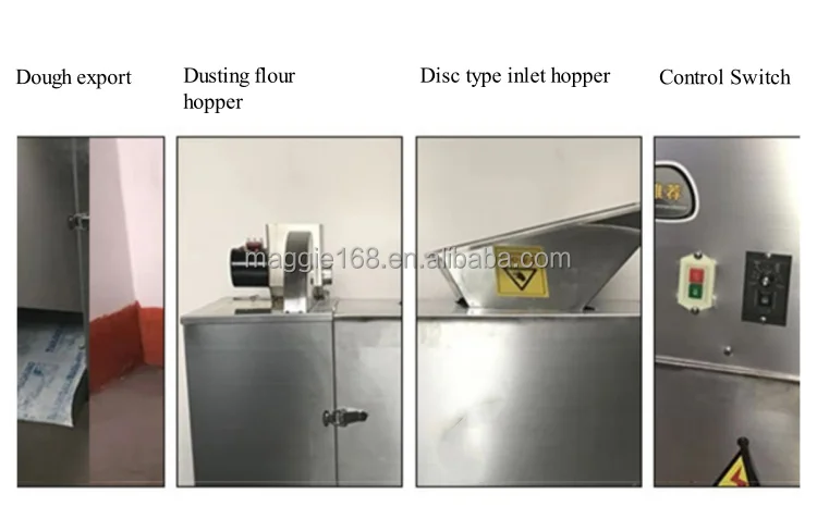 Dough Square Round Cutting Machine for Bakery Breakfast Shop