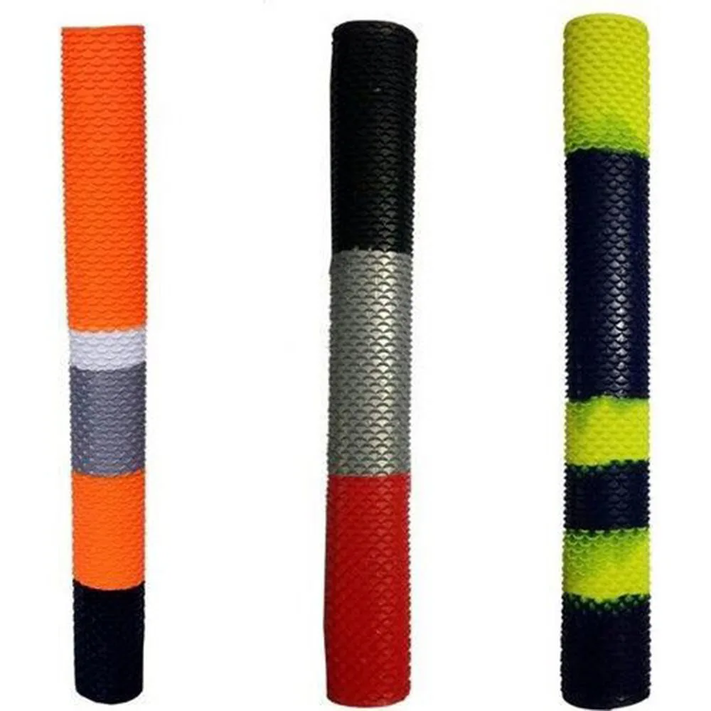thumbnail image 2 of MOB Premium Rubber Cricket Bat Grips Anti Slip Multicolor MOB 2 of 12