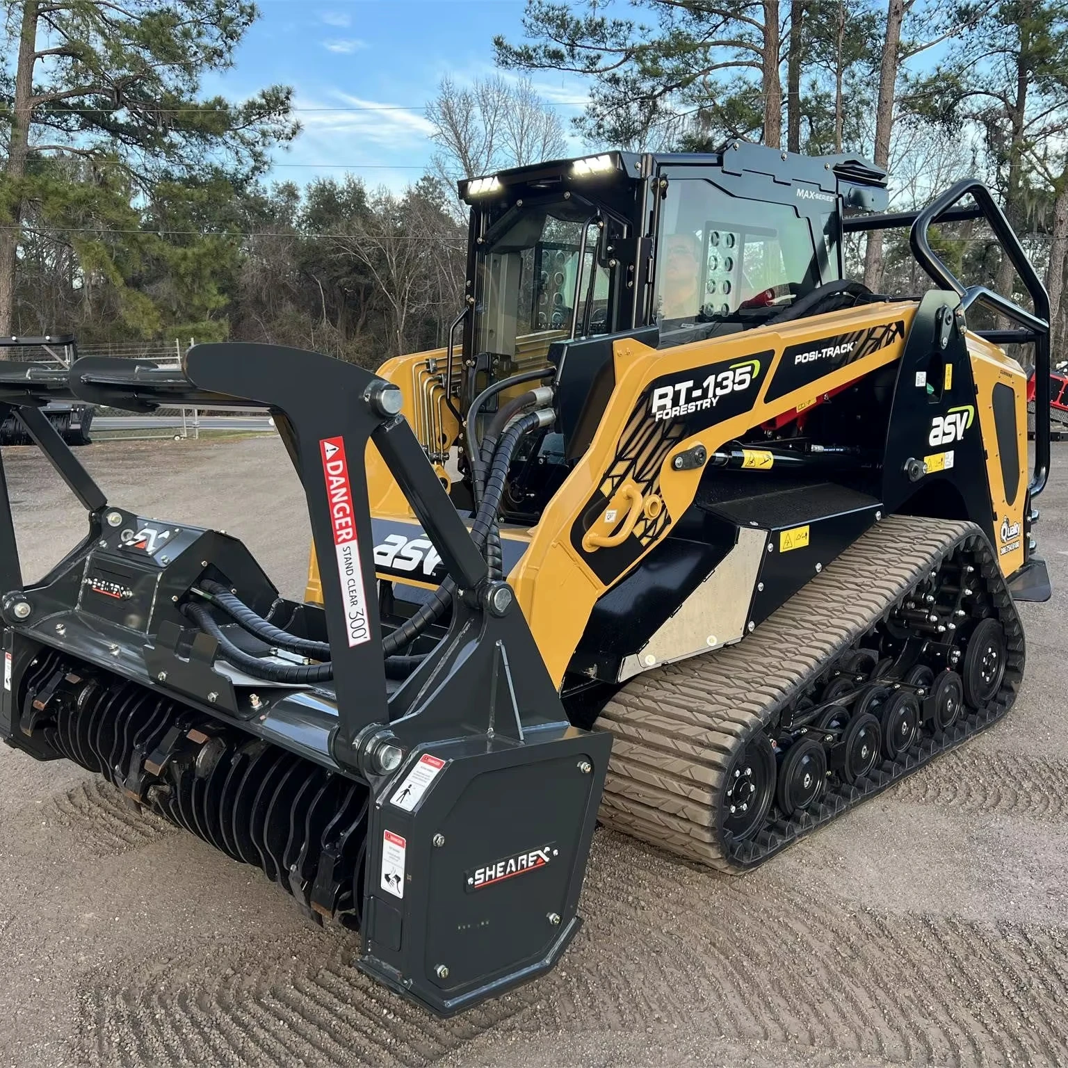 2024 Asv Posi-Track RT135F 132 HP Cummins Engine Track Skid Steer Loader Front Loader with Core Components Pump Gearbox Bearing
