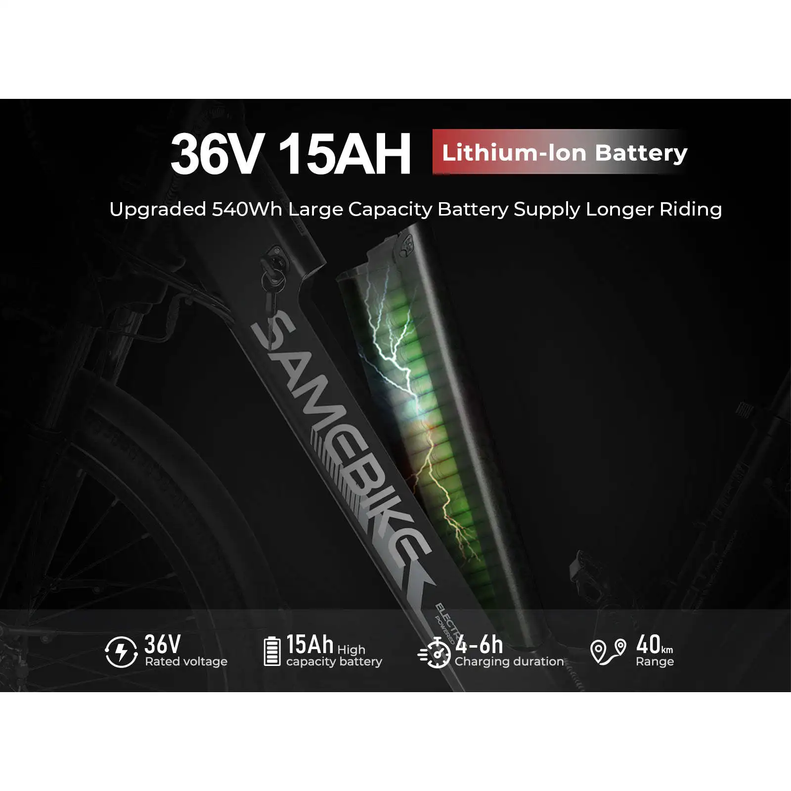 RS-A01 Pro-T Urban Elektrofahrrad, 500-W-Hinterradnabenmotor, 60-V-Akku, intelligentes elektronisches Citybike, Reichweite über 40 km