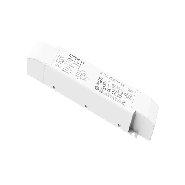 Ltech Full Load 36w 24vdc Cv Triac Elv Push Dim Driver Lm3624g1t2