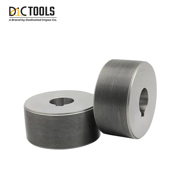 Circular Thread Rolling Dies 0.7mm To 6mm Tapping Dies Steel And Hss Material For Tapping