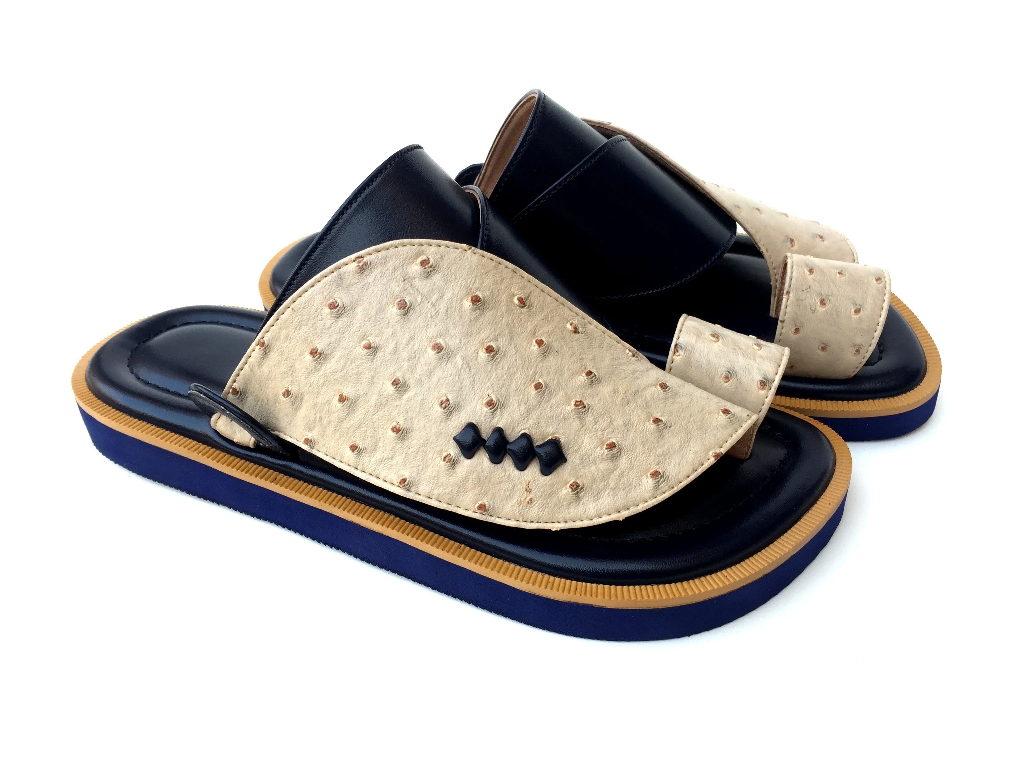 New Designs Sandals For Men Slides Footwear With Oem Service Unisex Slipper Arab Sandals Leather