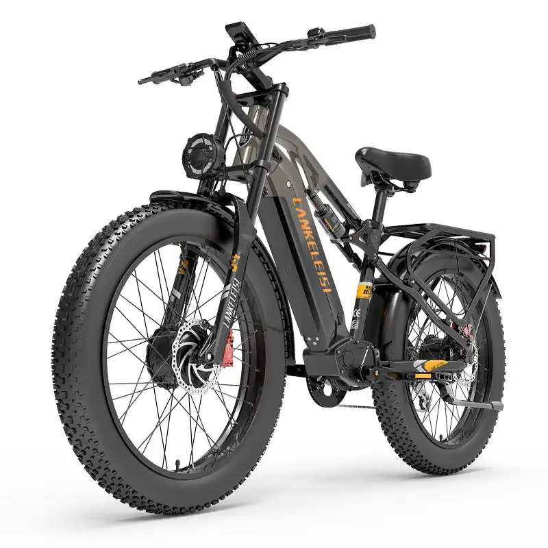 LANKELEISI MG800Max 2000W Dubbelmotor 26″ Fat Tires All Terrain Electric Bike