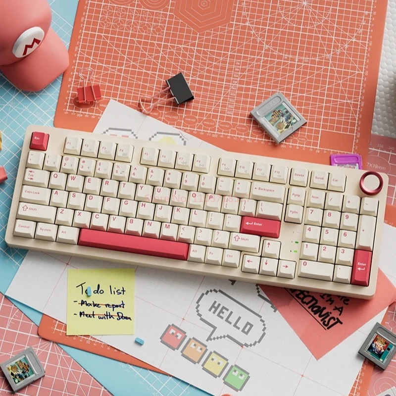 JamesDonkey RS2 3.0 メカニカルキーボード JAMESDONKEY RS2 3.0 LED Screen Wireless Mechanical Keyboard