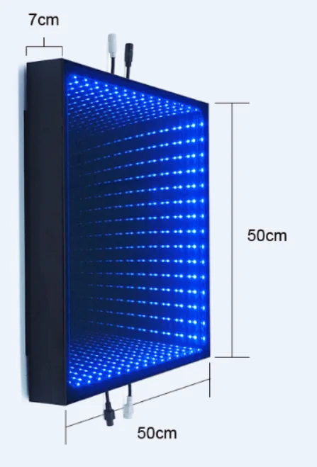 3d Led Infinity Plexiglass Pool Cover Mirror Magnetic Wedding Elegant Glass Dance Floor