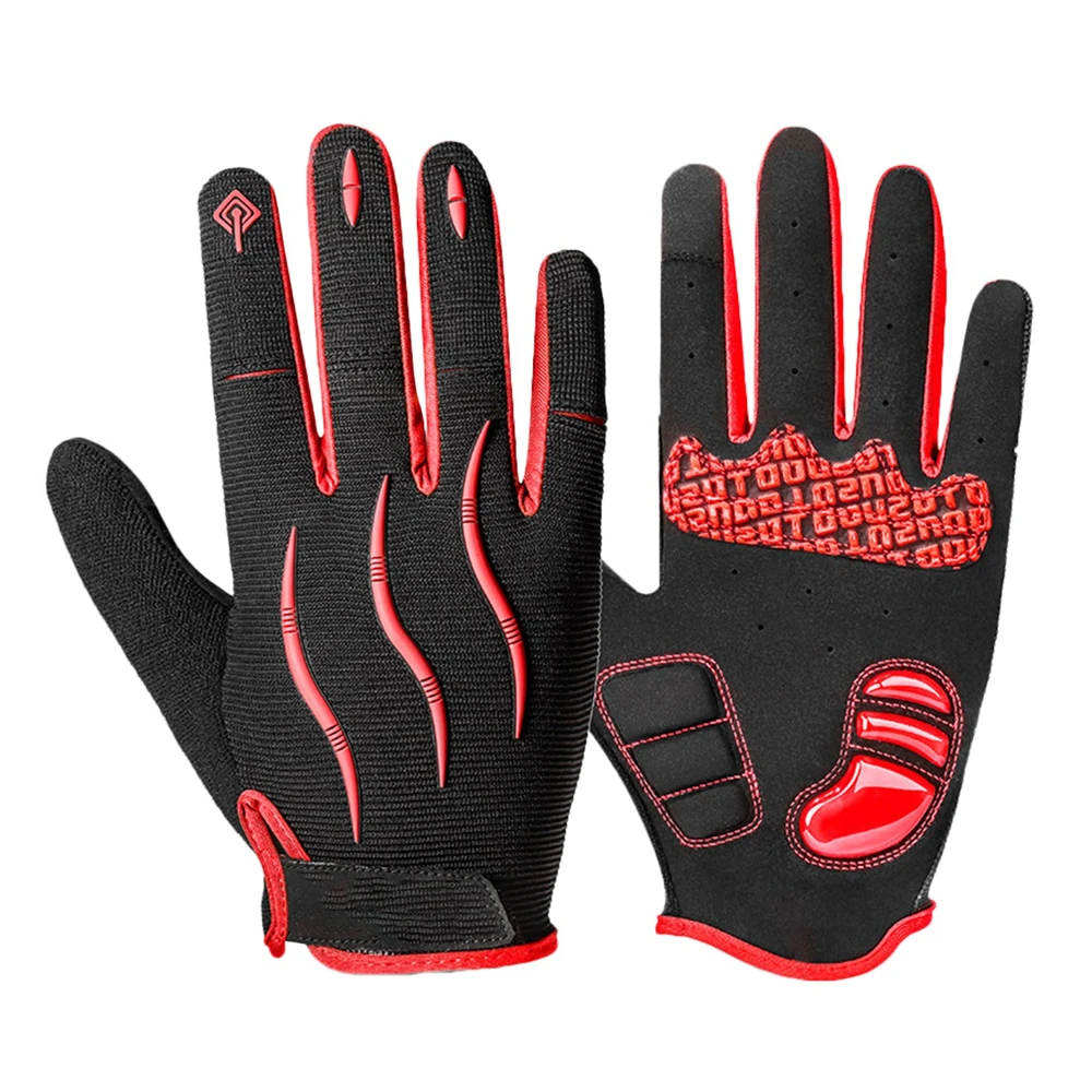 Custom Man Atv Bmx Mtb Dirt Bike Motorcycle Racing Gloves Full Finger ...