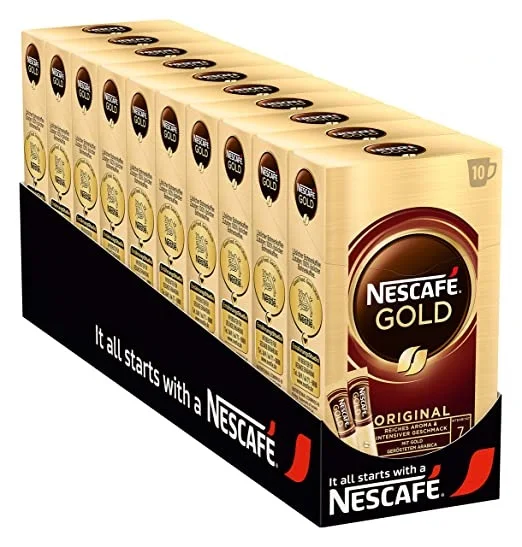 Nescafe Gold Cappuccino Sachets And Box Instant Coffee Buy Escafe