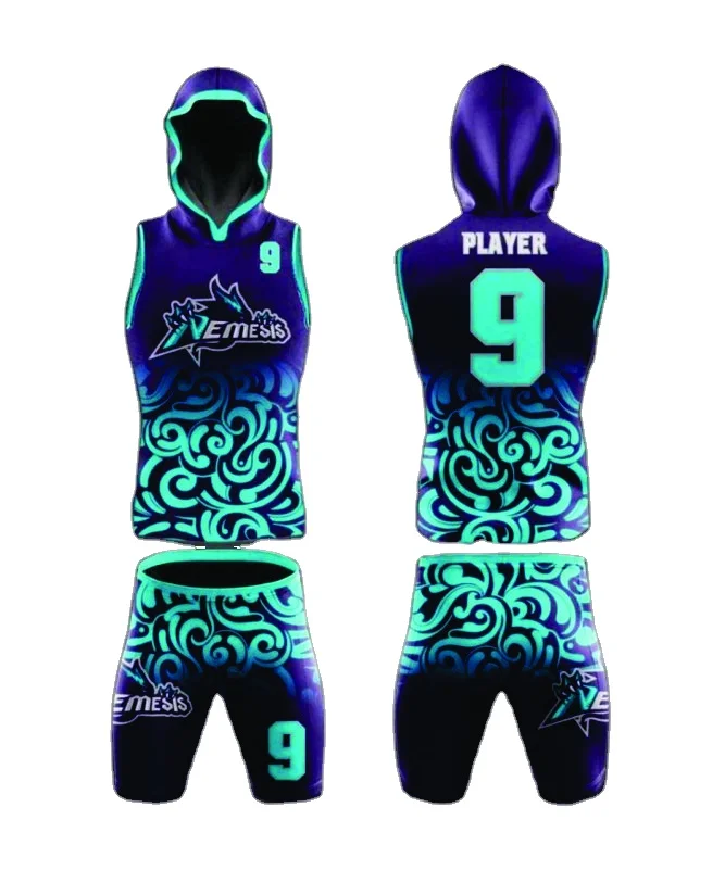 Wholesale Customized 7v7 Football Uniform 7on7 Flag Football Compression  Uniform Custom Sublimated