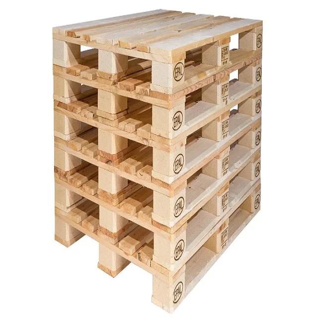 Wholesale Solid Wood Warehouse Pallet Pine Wood Epal Wood European ...