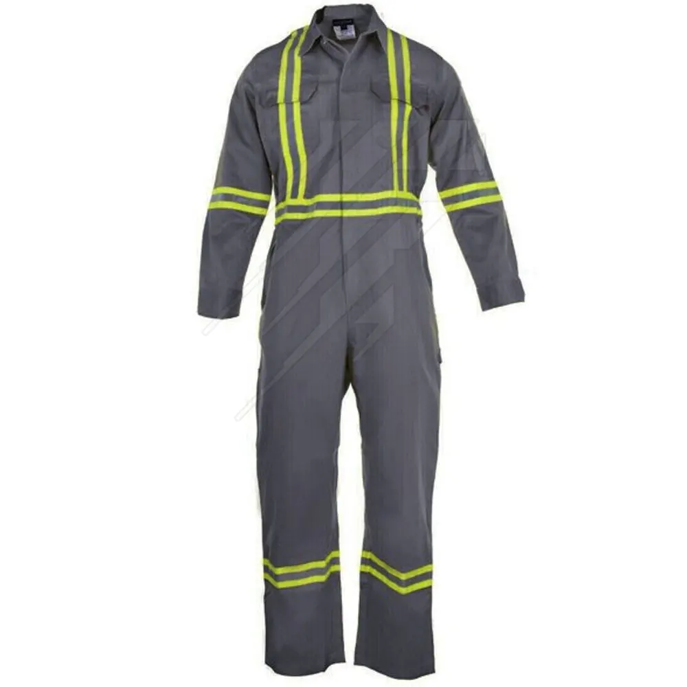 Overall Safety Work Wear Suit Reflective Stripe Workwear Coverall Suit ...