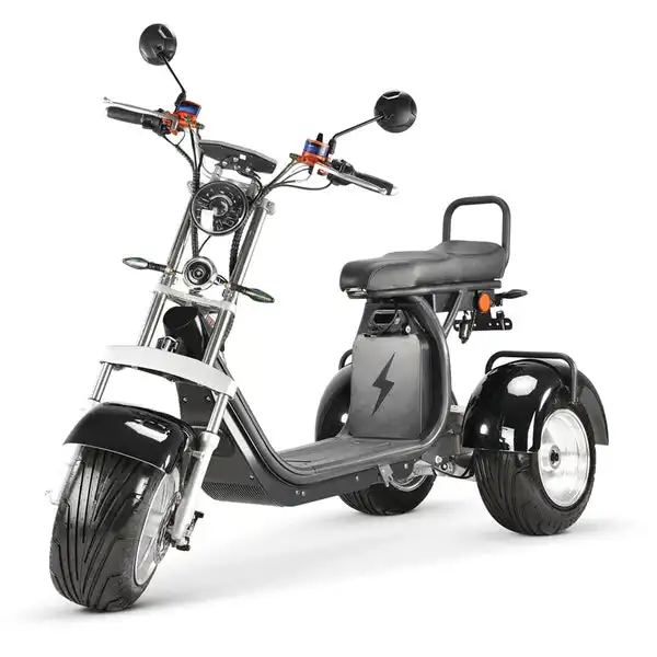 CP-7 4000W Motor 60V Double 20Ah Battery 3-Wheel Tricycle Citycoco Electric Vehicle