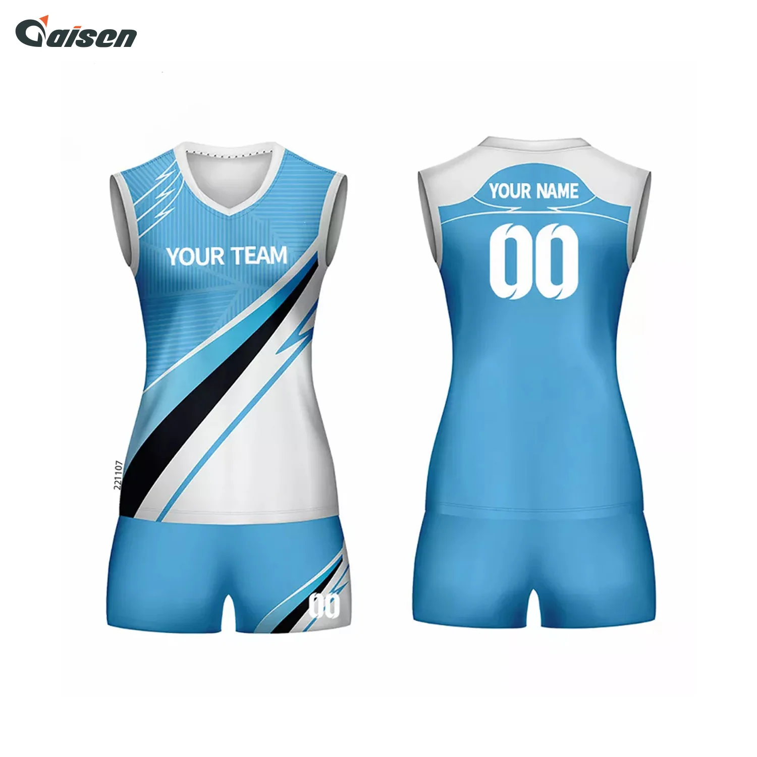 Customized Sublimation Volleyball Jersey Women Volleyball Uniform ...