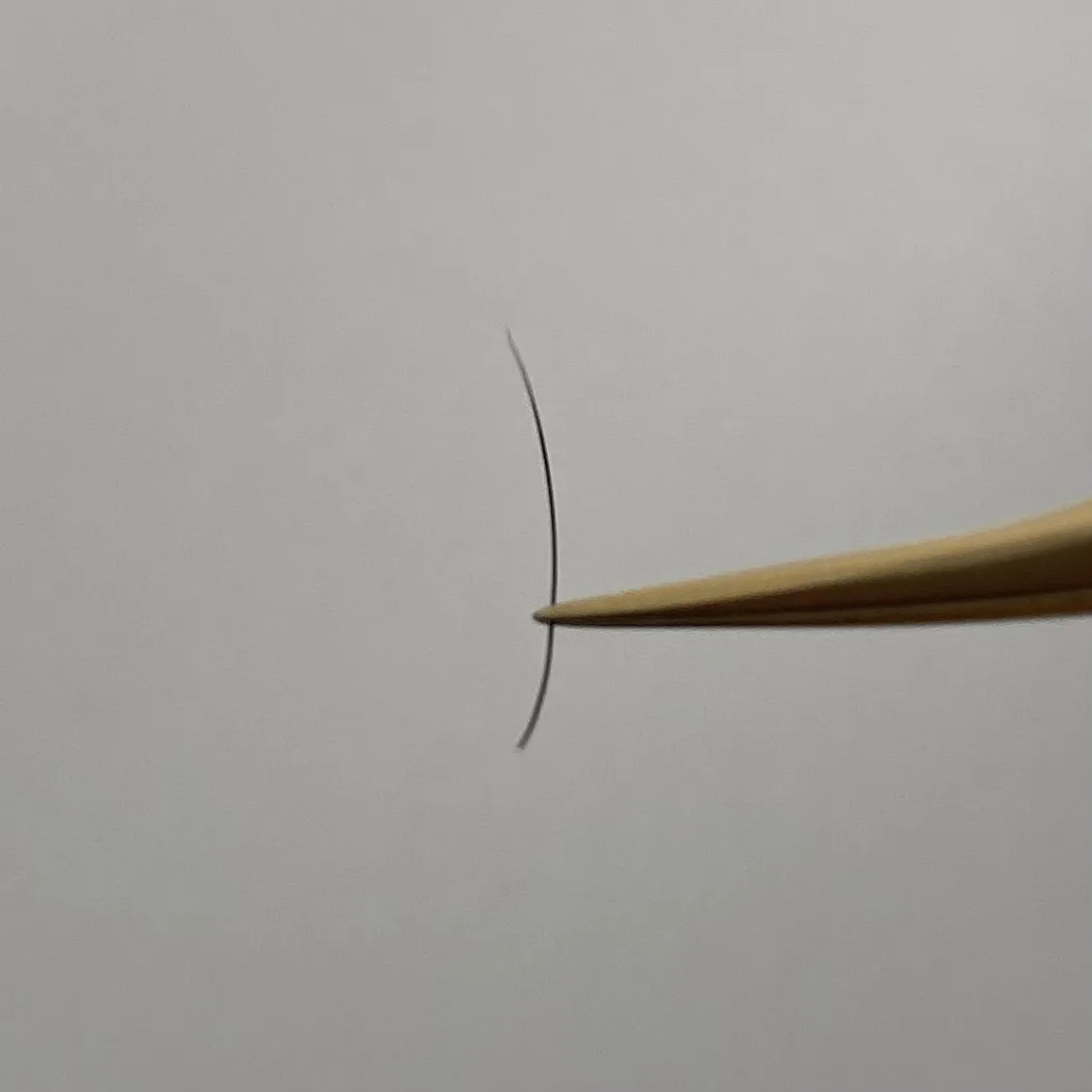 Matte Eyelash Extensions Smooth Velvety Elegant Stylish Trendy Natural ...