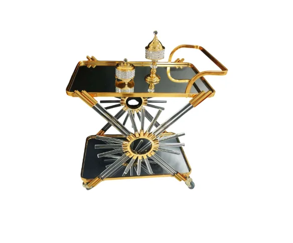 Bomacy Cheap Price Beauty Salon Furniture Pedicure Spa Trolley with Two Drawers for Sale