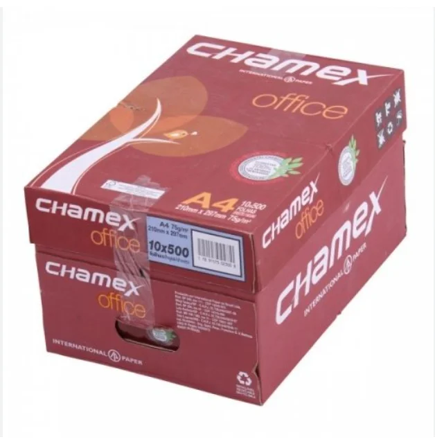 Hot Sale Chamex A4 Copy Paper 80 Gsm High Quality Paper for Copiers 70Gsm 75Gsm Options Available