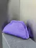 Dumpling Bag Checkered Purple