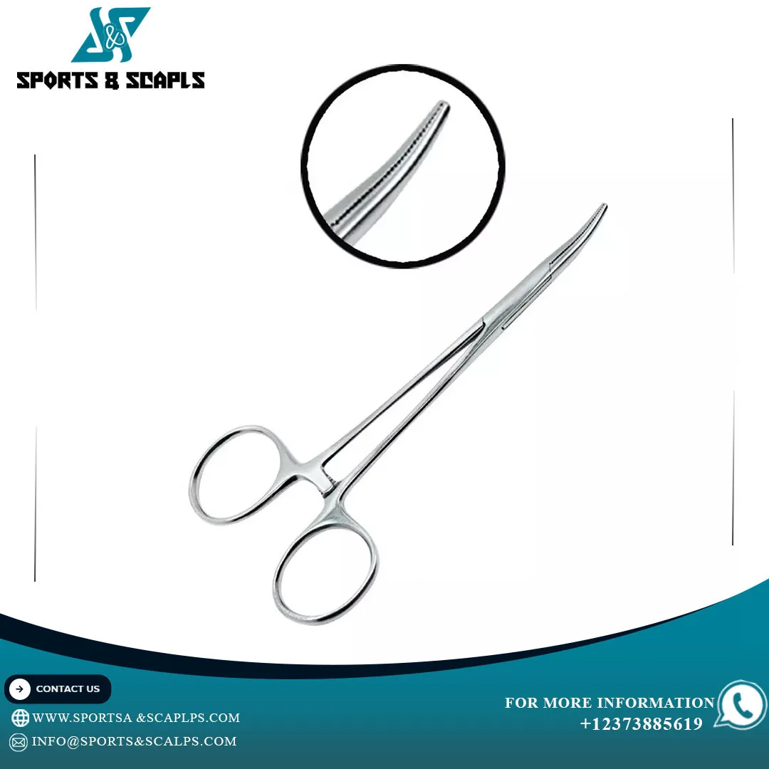 Professional Curved Mosquito Forceps The Basic Of Surgical Instruments Stainless Steel Medical