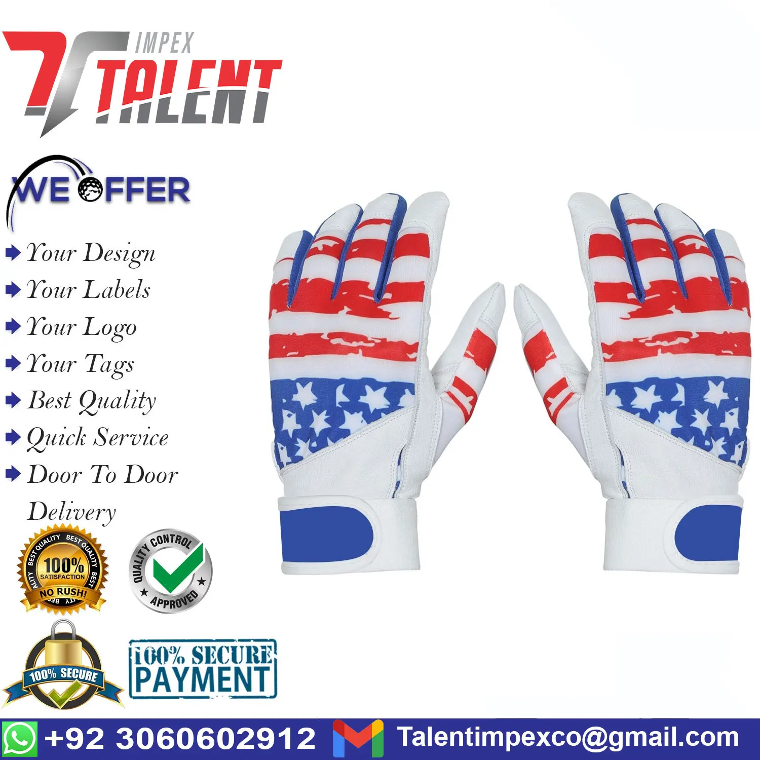 Professionalstyle Baseball Batting Gloves With Your Logo Wholesale Price Baseball Batting