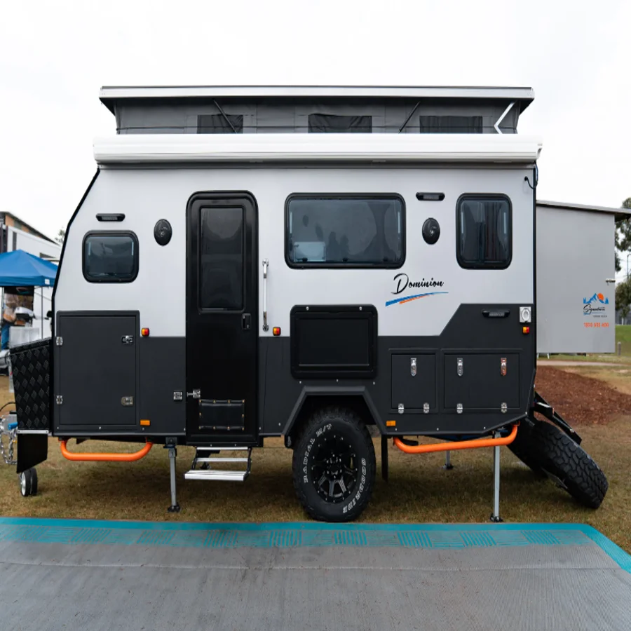 Stainless Steel Off Road Camper Van Trailer Caravan Best Price Buy in ...