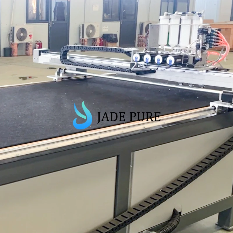 Vertical Glass Color Line Machine for Building and Decorative Glass Manufacturing