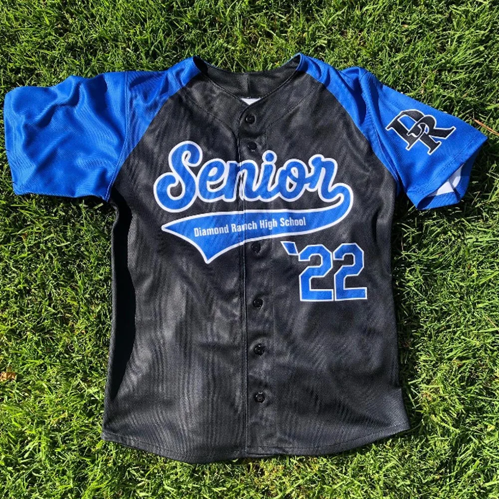 Wholesale Blank By Globenex International Embroidered Baseball Jersey