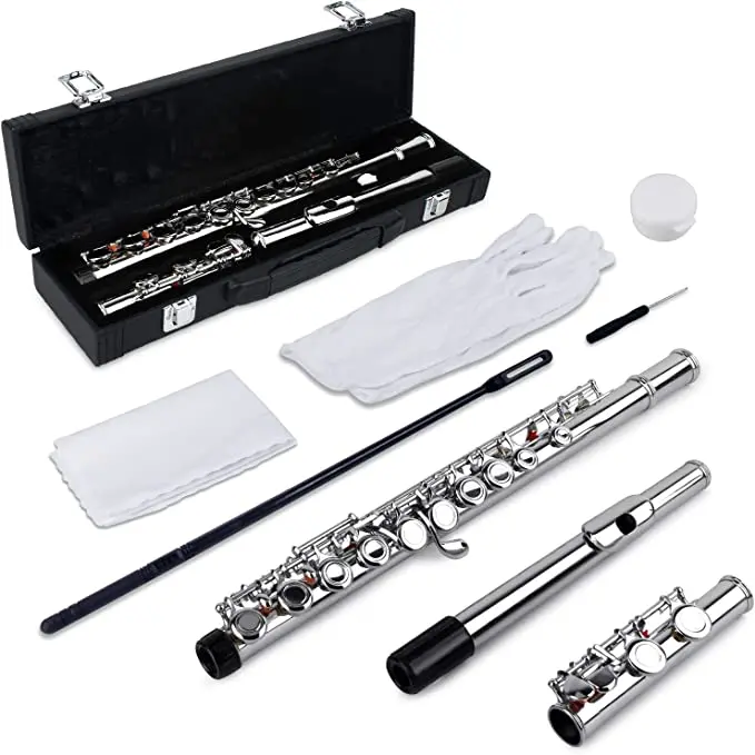 16 Key Nickel Plated Closed Hole C Flute Buy Flute,Closed Hole C