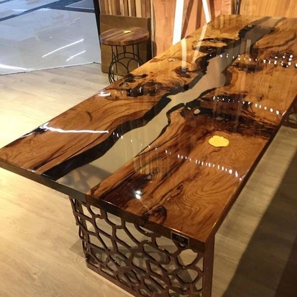 Epoxy Resin Table,Epoxy River Table,Wood Epoxy Dining Table