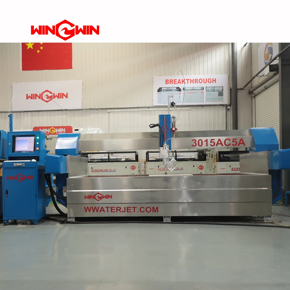 3 Axis Abrasive Gantry Waterjet Cutting Machine For Metal And Glass