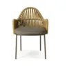 Moka Frame - Mostarda Rope (N03) - Moka Cushion (H6)