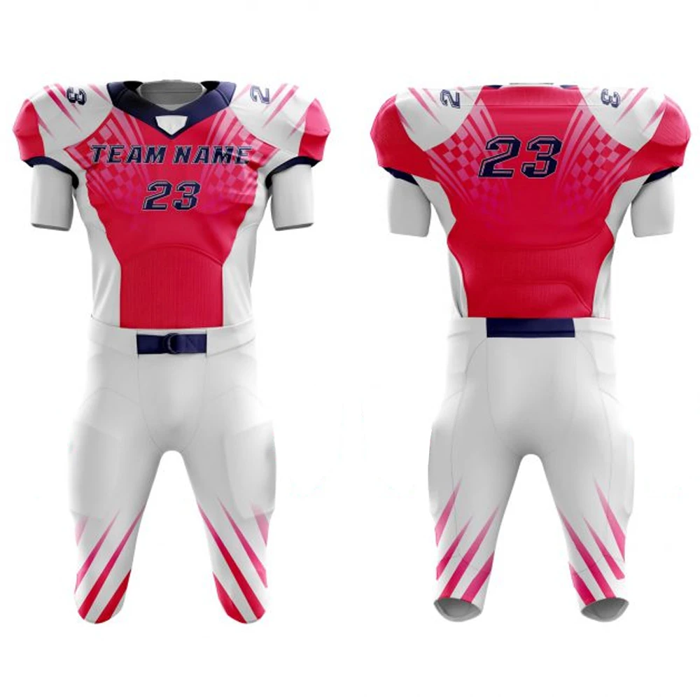 Source design your own sublimation american football jersey custom team men  wholesale youth american football uniform on m.