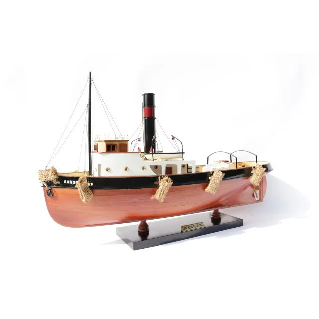 Sansonn Wooden Boat Models / Usa Tug Boats / Quality Handmade Crafts ...