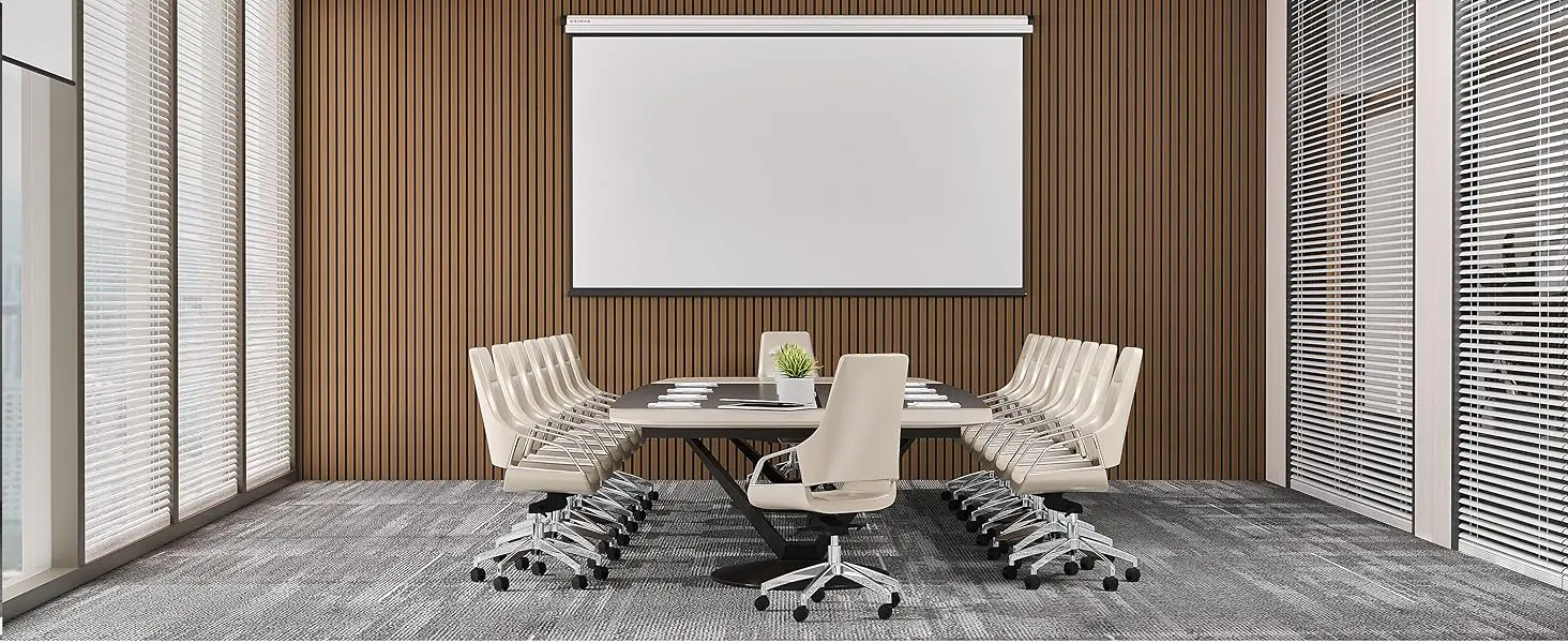 Modern MDF Slat Acoustic Wall Panels 3D Fluted Sound Absorbing NRC 80% Fireproof for Living Room Hotel Apartment Hospital School supplier