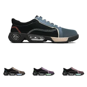 2026 Exclusive New Men's Genuine Leather Winter/Spring Fashion Sneakers Sports Shock Absorption Waterproof Breathable Trend