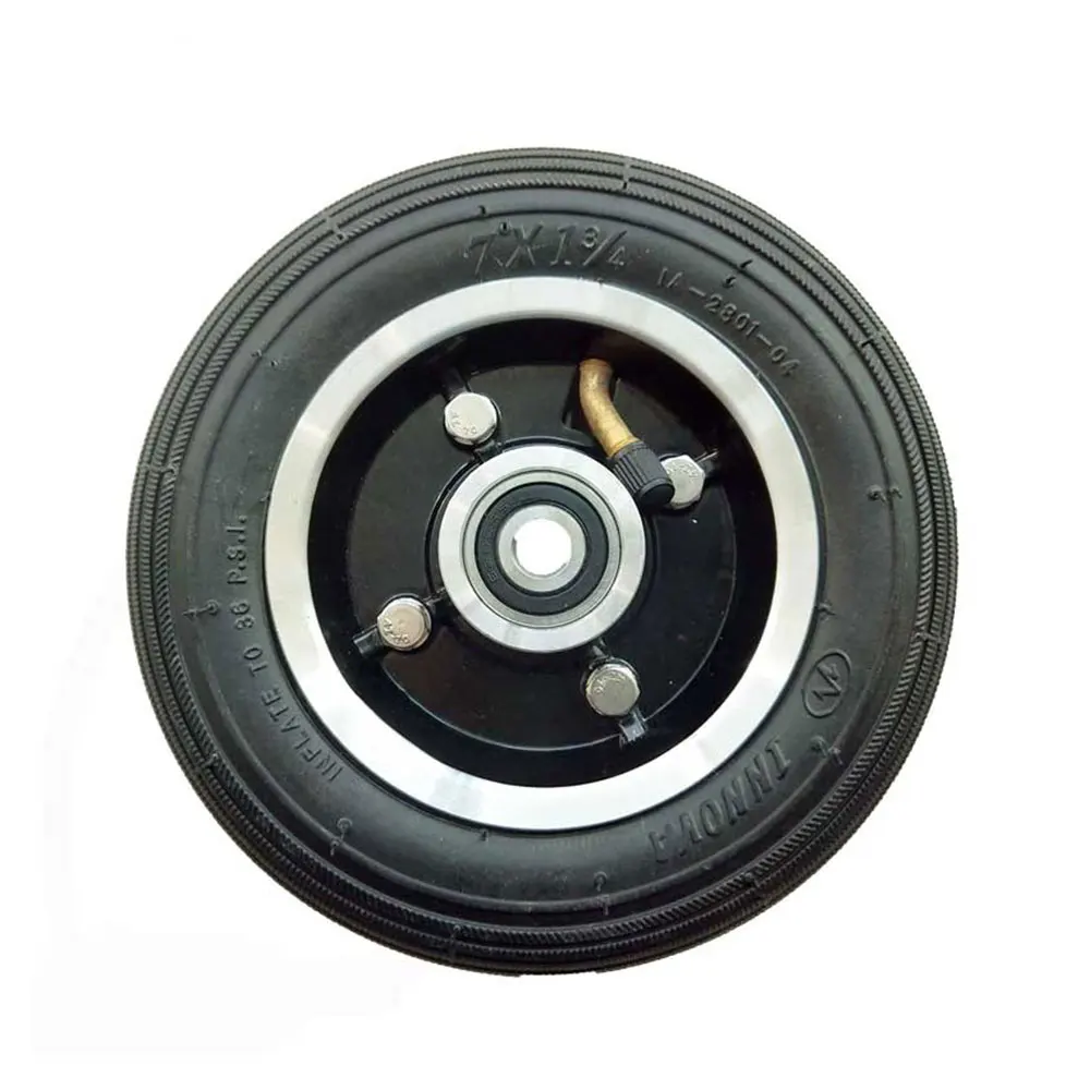 7 Inch Bike Electric Folding Scooters Powerful Drum Disc Brake Wheel Small Rubber Wheel Pneumatic Wheels