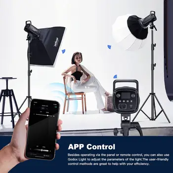 Godox SL60IID SL60W LED Video Light,60Ws White 5600K Version Continuous Output Lighting With Bowens Mount detail image