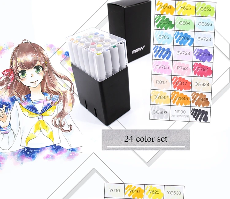 Uchida 500 G di 2 Marvy Gel Ink Roller 0.5 mm, box of 12 pezzi, Rosso