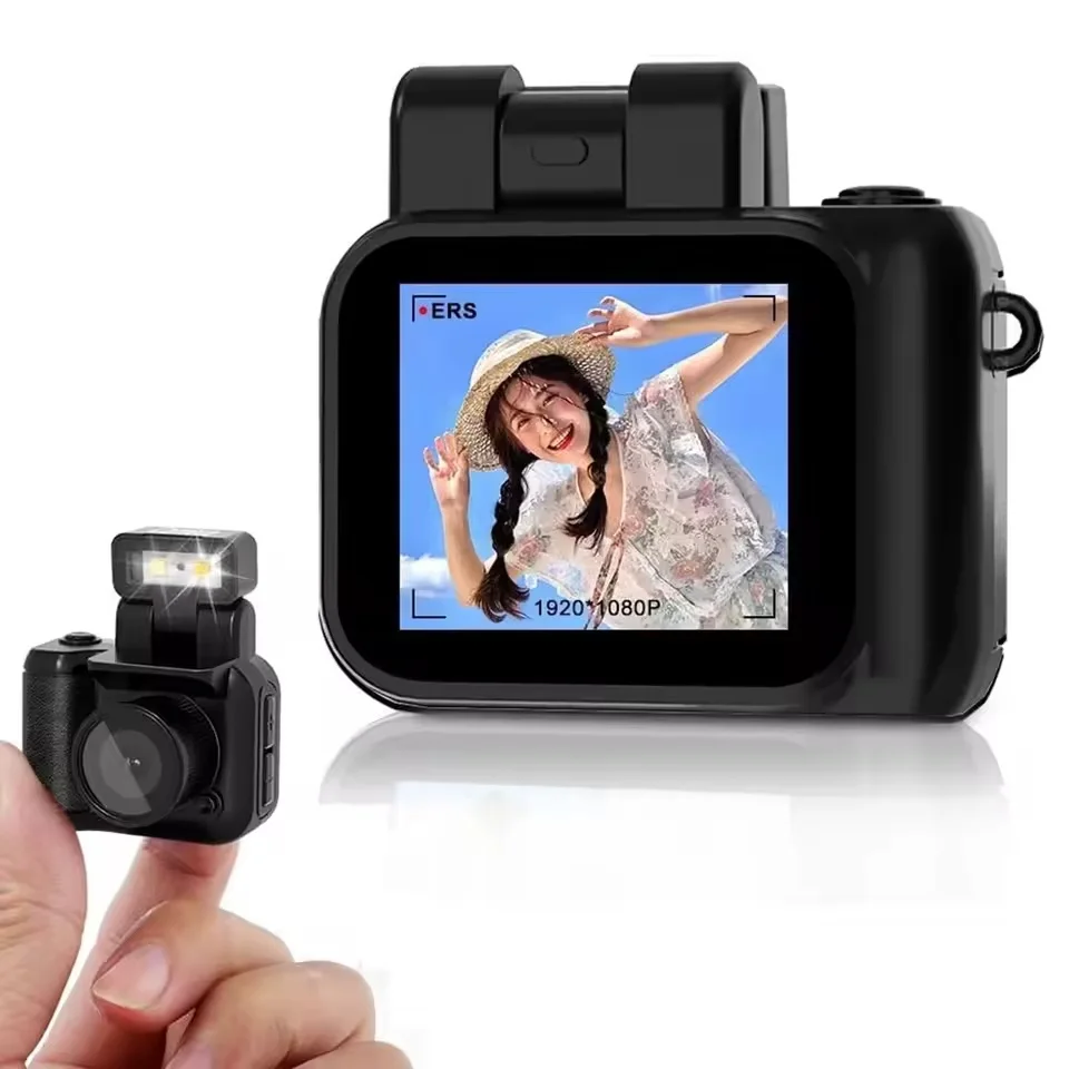 CMOS Video Recorder  CDD Digital Camera HD 1080P Compact 2MP Camcorder 3760x2128 Resolution with Charging Dock for Outdoor