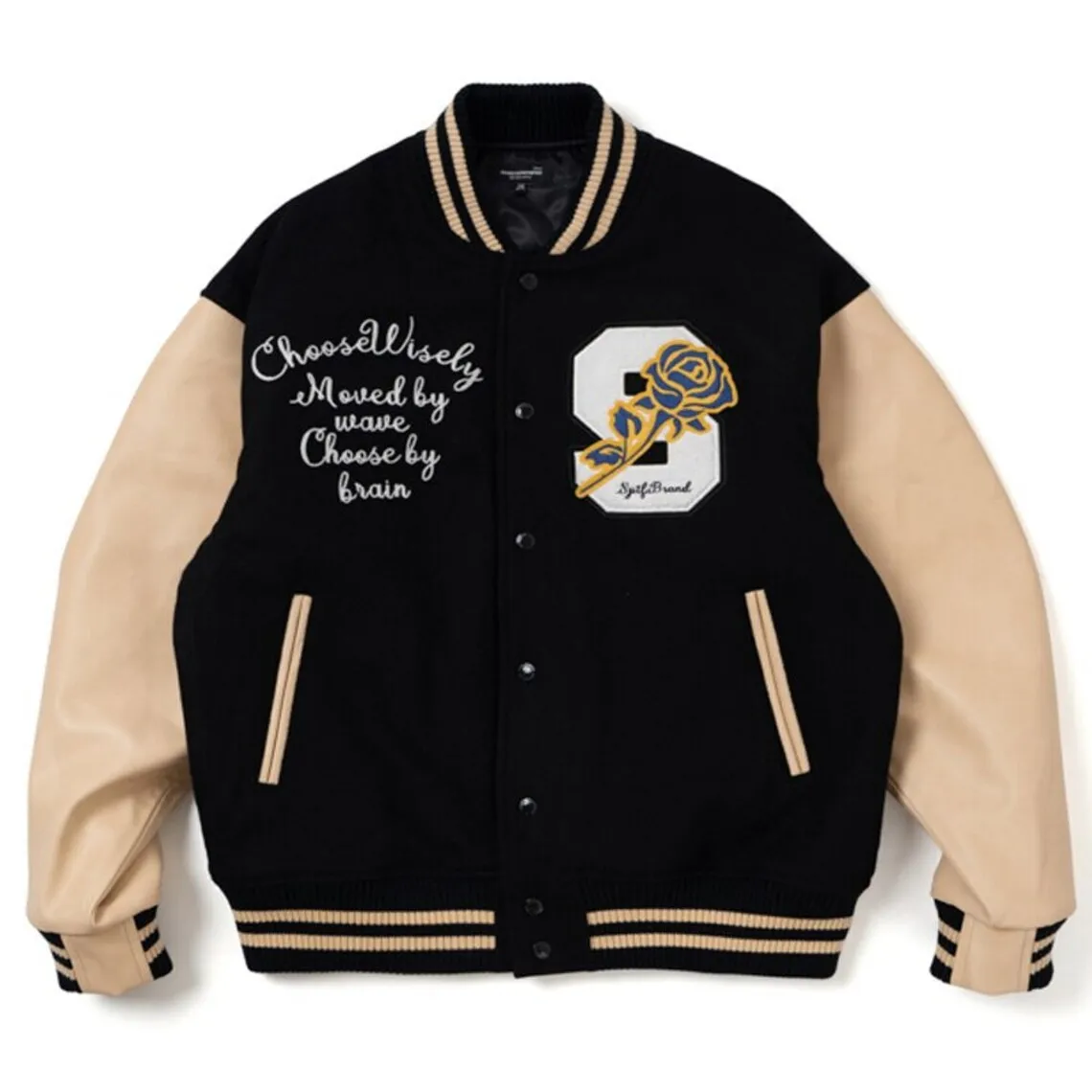 Oem Embroidery Patches Custom Men Letterman Jacket College Jacket ...