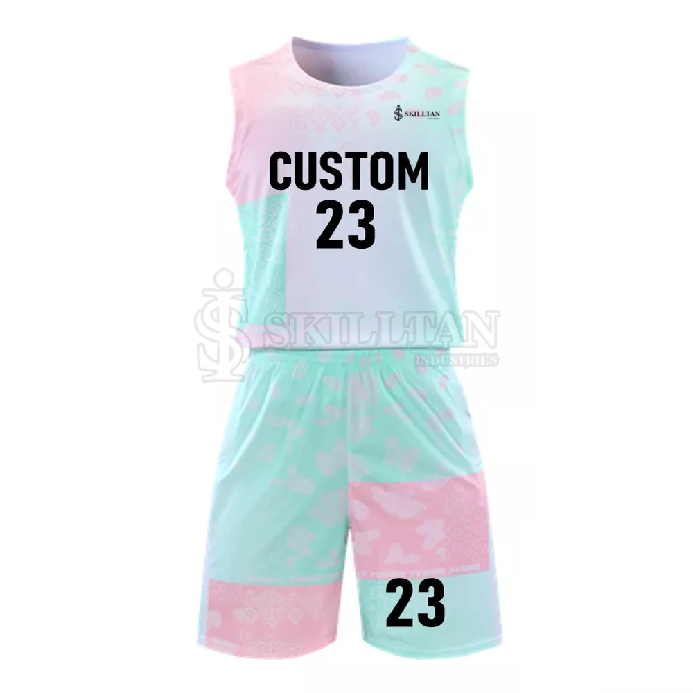 Wholesale Sportswear Cheap Basketball Dress Jerseys Sets