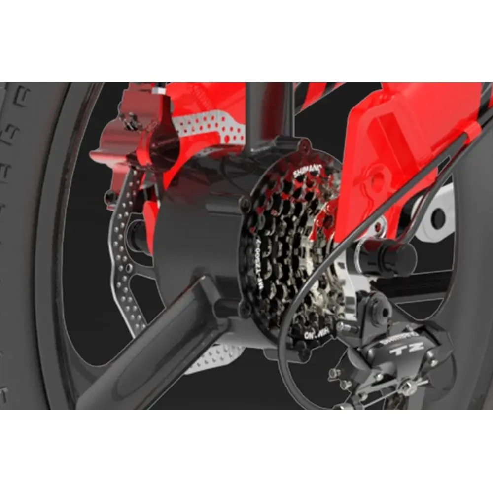 E-Bike G650 20 inch electric bike with 48V 12.8Ah battery, 500W motor