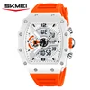 blanc/orange