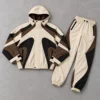Cream + Brown + Black