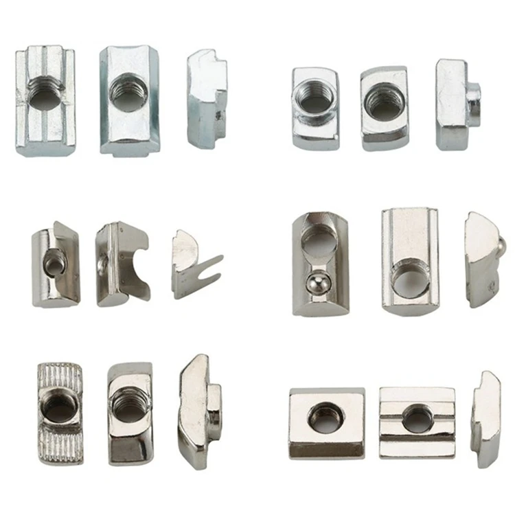 100pcs 20 Serie T Dado Scorrevole artello Blocco Dado Dadi Quadri Dadi 3 T per Profili in 100pcs 20 Serie T Dado Scorrevole artello Blocco Dado Dadi Quadri Dadi 3 T per Profili in