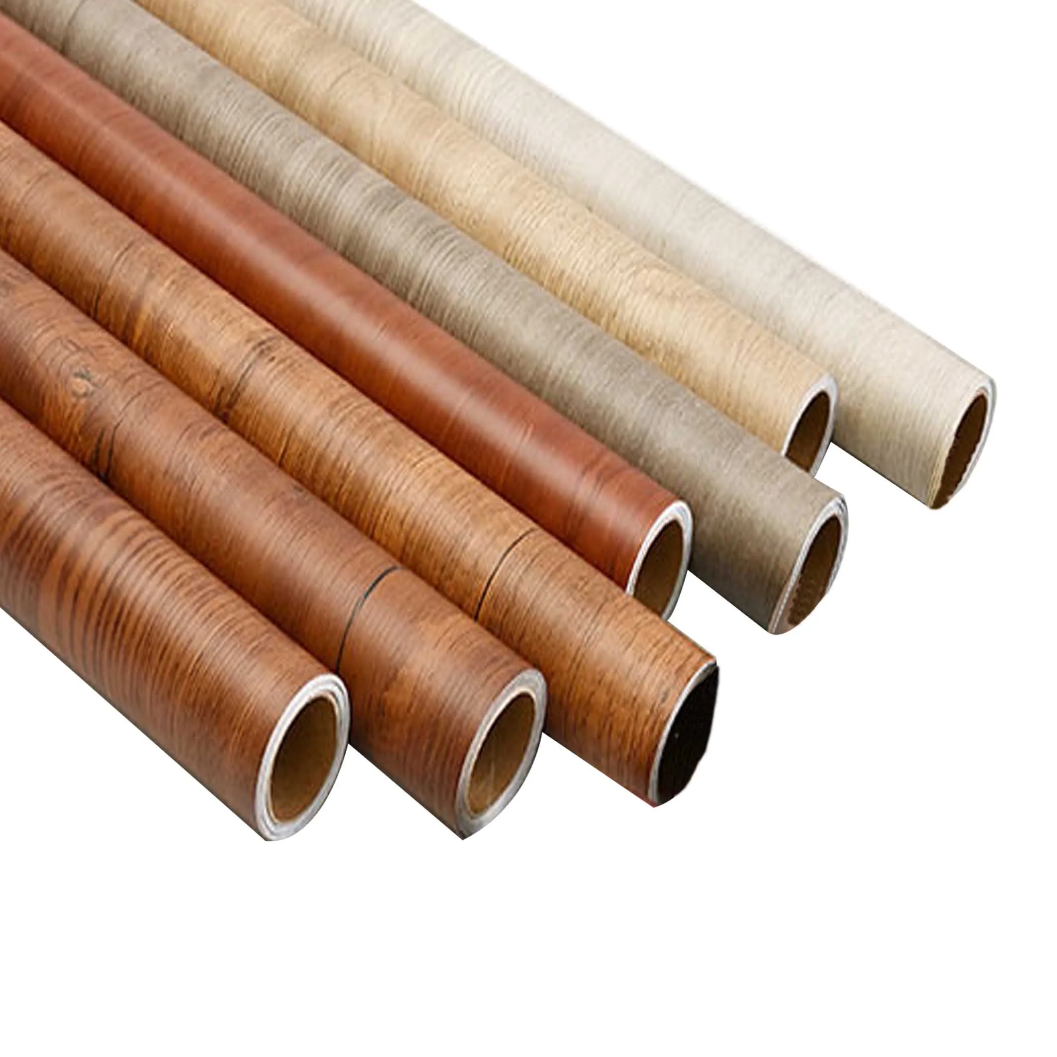 Самая дешевая цена виниловая самоклеящаяся пленка Перманентный клей на водной основе деревянный дизайн ПВХ фольга Тонировочная для фанеры