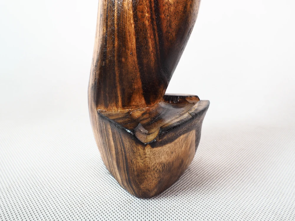 Wooden Penis Ashtray - Eco-Friendly Portable Cigarette Tray