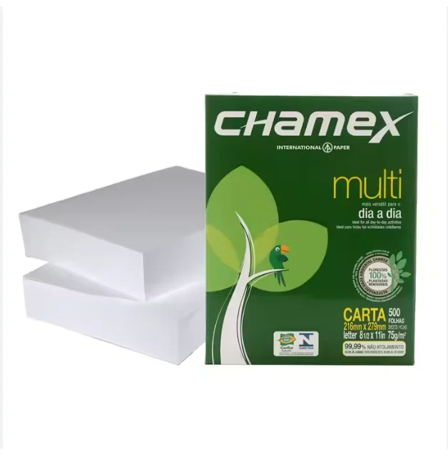 Hot Sale Chamex A4 Copy Paper 80 Gsm High Quality Paper for Copiers 70Gsm 75Gsm Options Available