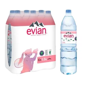 Wholesale Price Evian Mineral Natural Water 330ml, 500ml, 1L, 1.5 L Bulk Stock Available