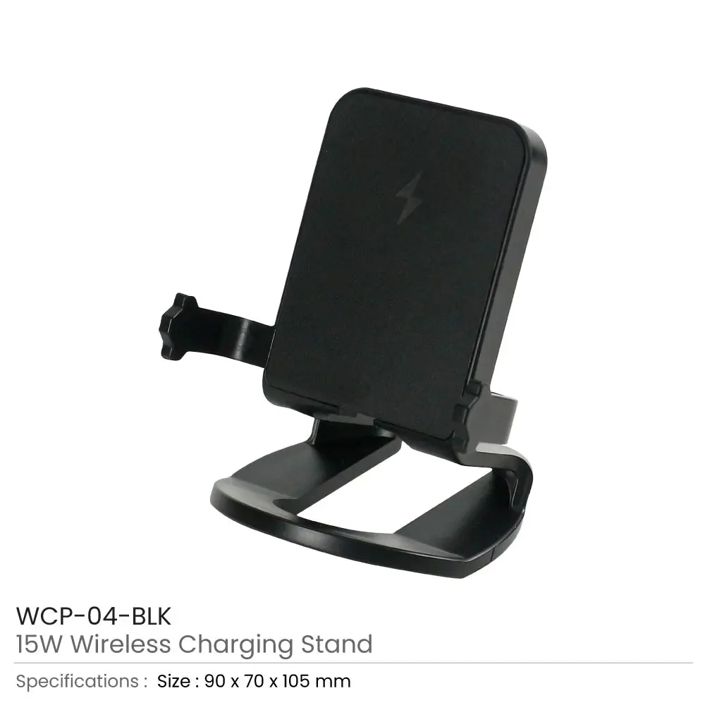 Supporto da scrivania wireless con ricarica rapida da 15 W | Comodo caricabatterie da scrivania per cellulari_voghion.com