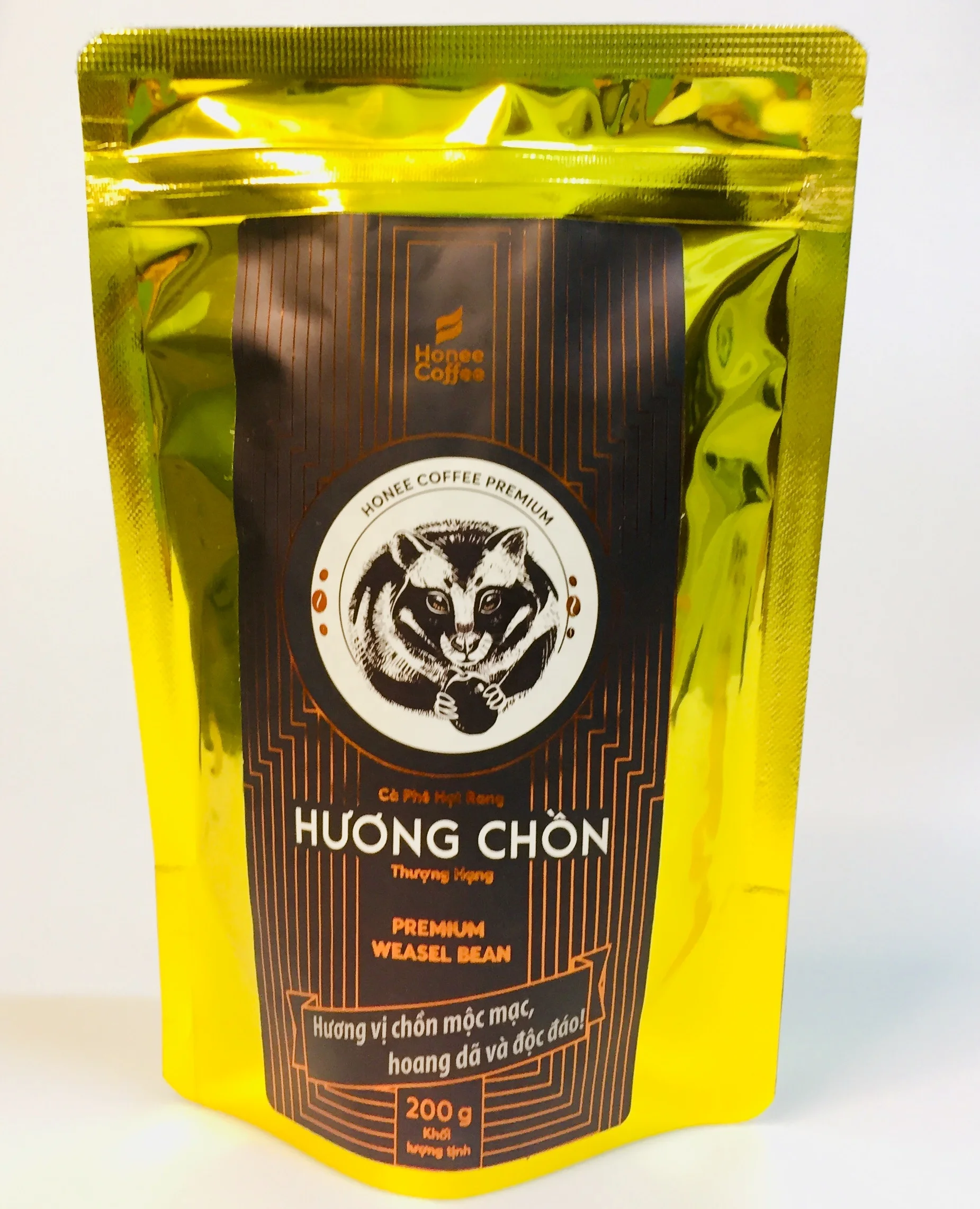 Huong Chon Premium Coffee - Blend Real Kopi Luwak Wild Gathered